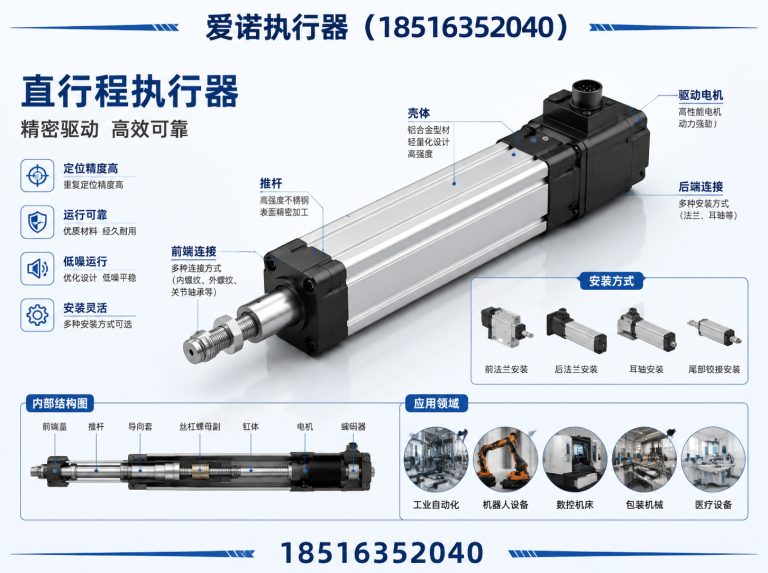 文成县拨叉式执行器展示图